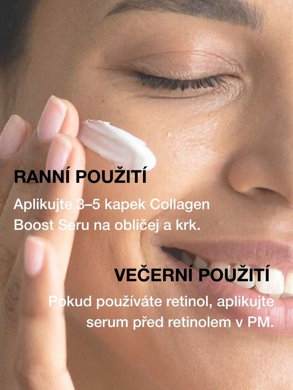 Collagen Boost Serum – použití